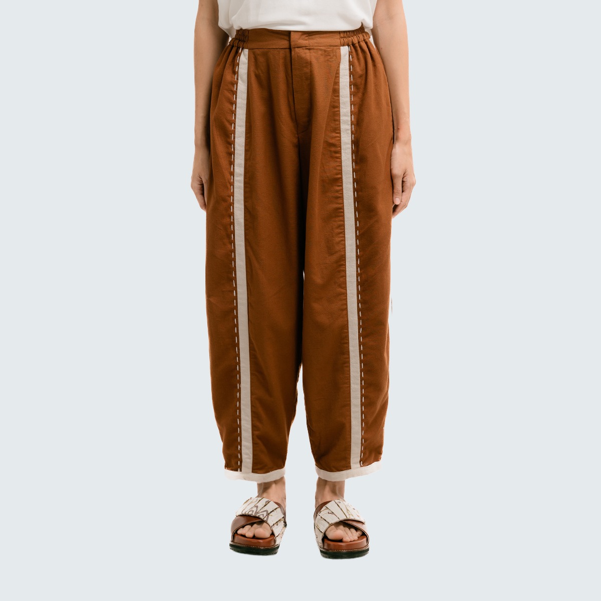 Dama Kara Jalin Pants Sashiko