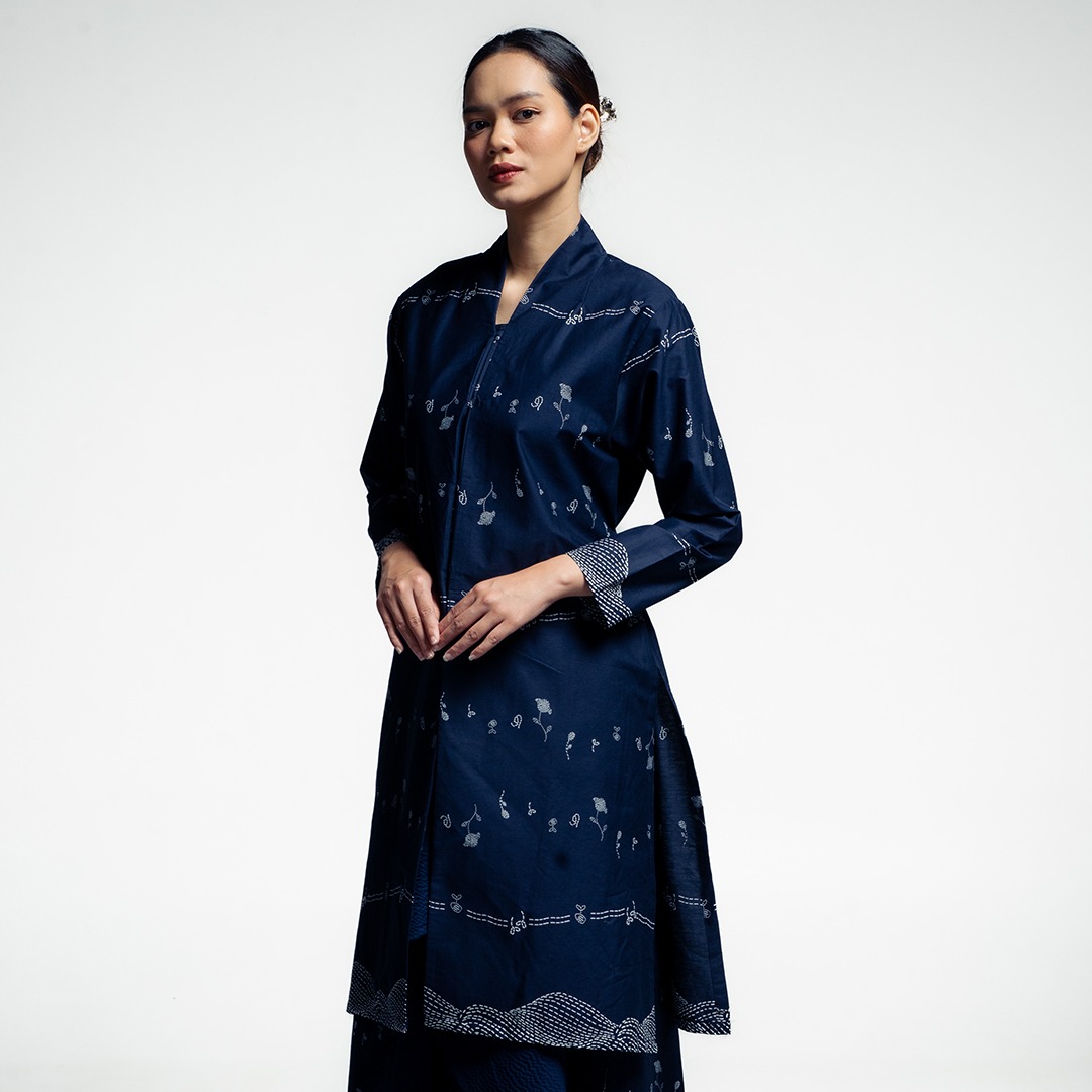 Dama Kara Kembali Encim Tunik Longsleeve