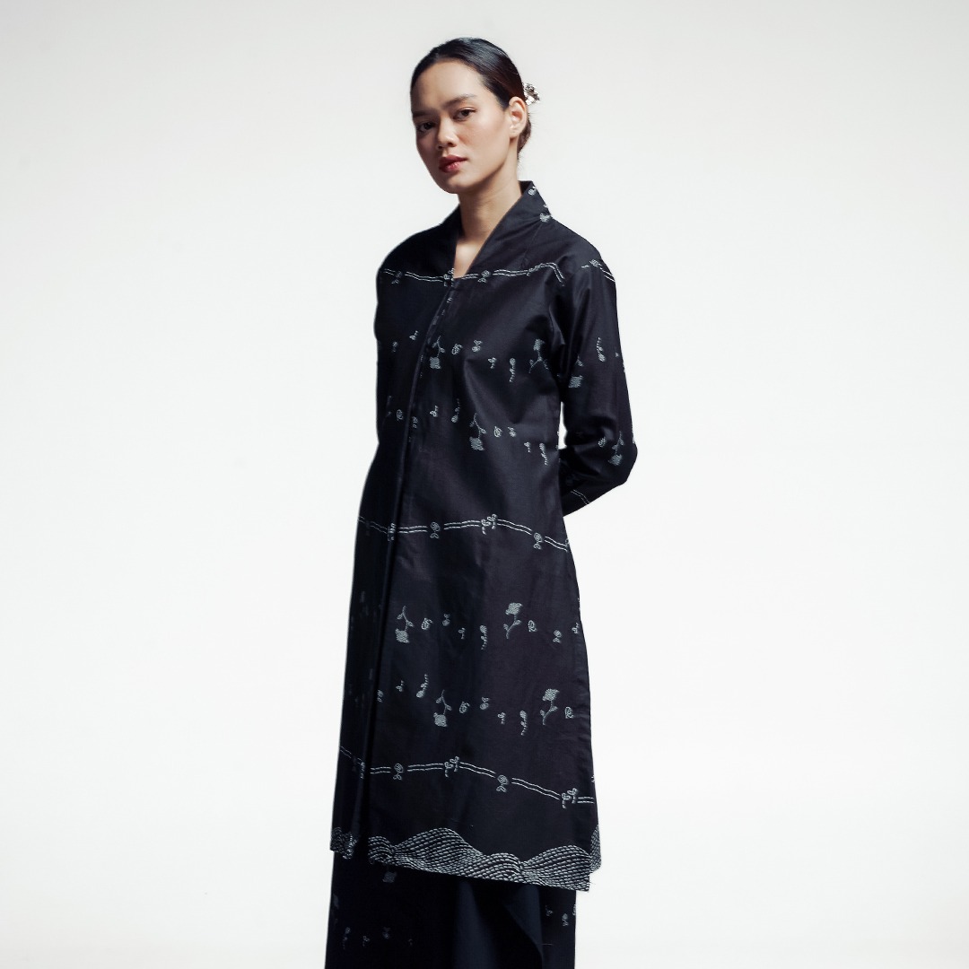 Dama Kara Kembali Encim Tunik Longsleeve