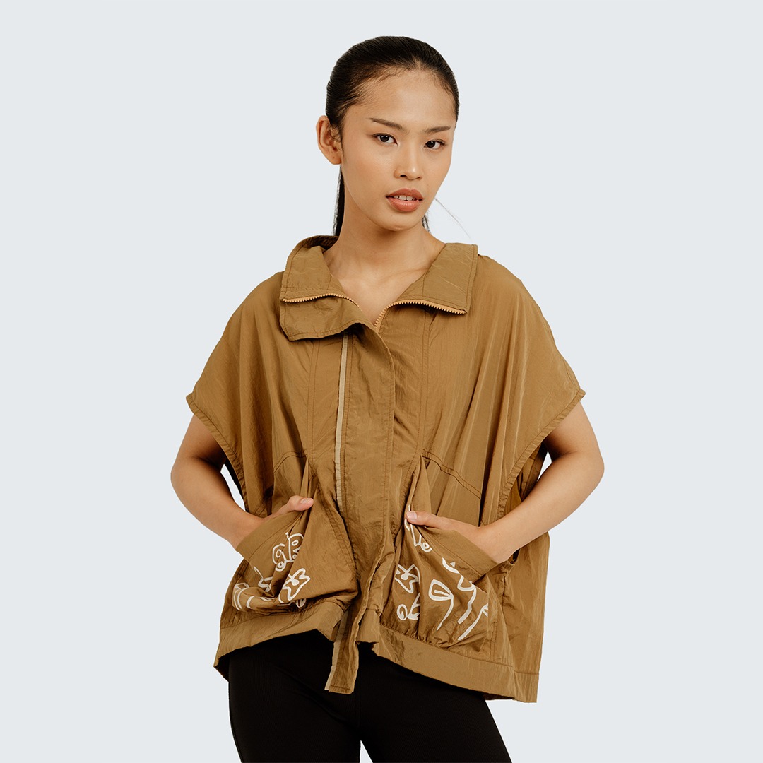 Dama Kara Alkisah Naomi Vest Zipper