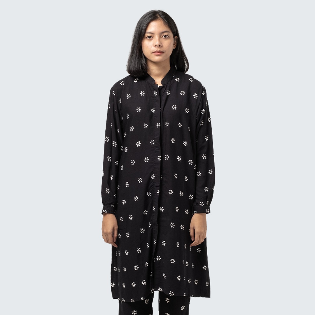 Dama Kara Top Kinasih Tunik Longsleeve