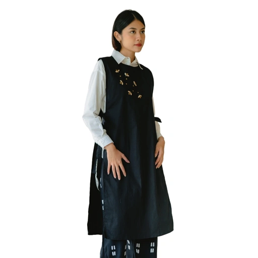 Dama Kara Nahla Long Vest Beads