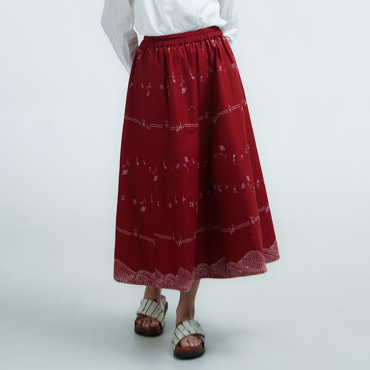 Dama Kara Kembali Panel Skirt
