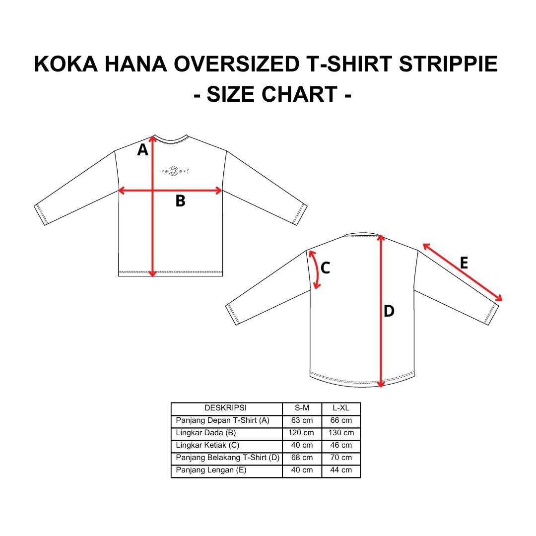 Dama Kara Koka Hana T-Shirt Strippie