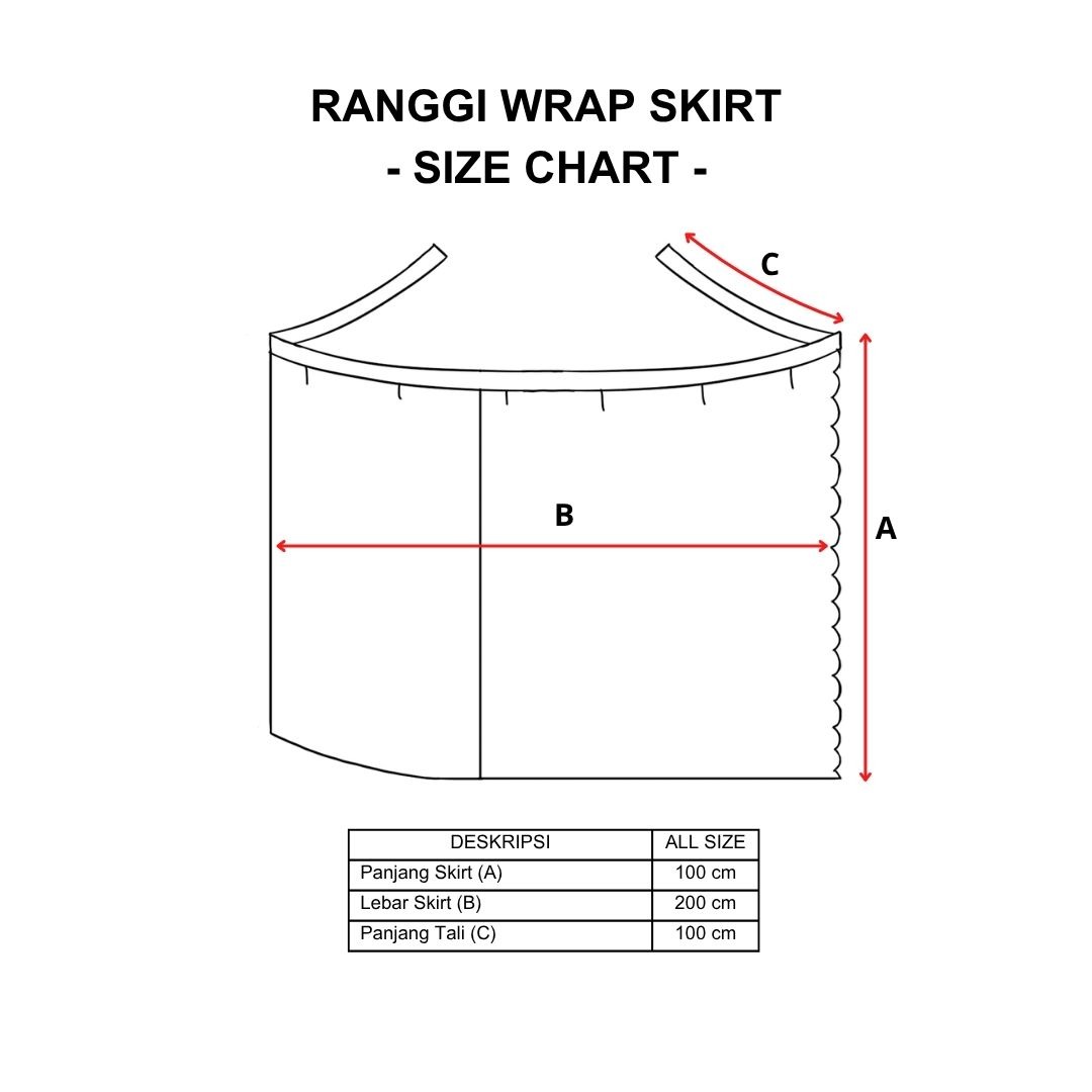 Dama Kara Ranggi Wrap Skirt