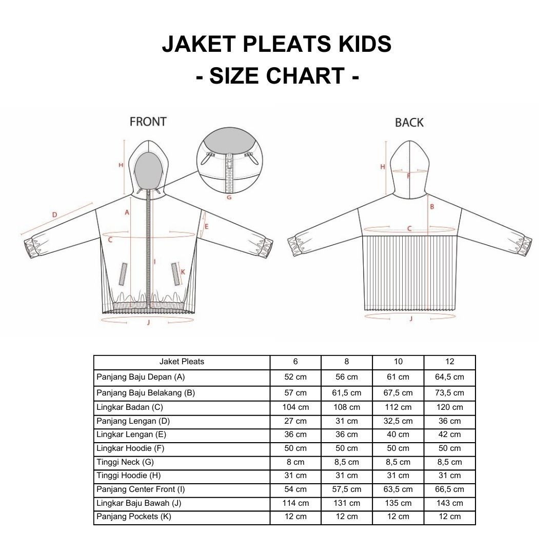 Dama Kara Rona Bian Jacket Pleats Kids