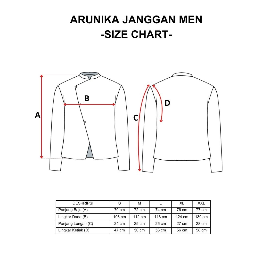 Dama Kara Arunika Beskap Janggan Men