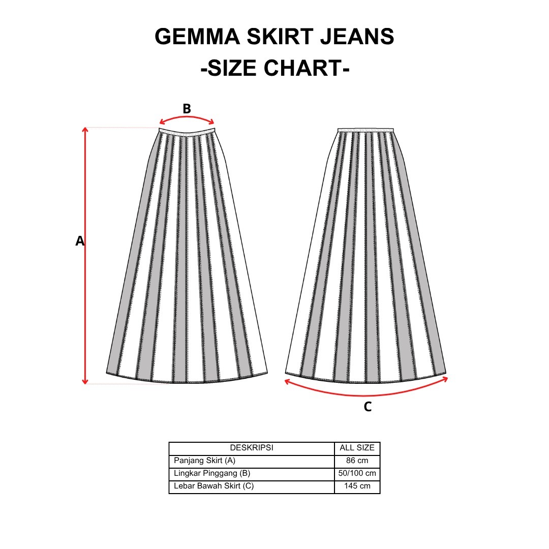 Dama Kara Skirt Jeans
