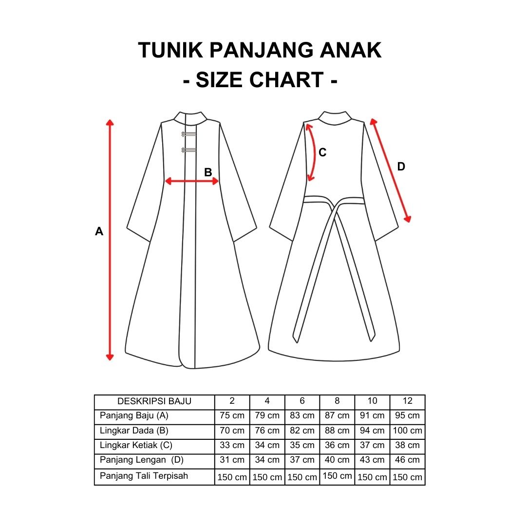 Dama Kara Kusuma Tunik Kids
