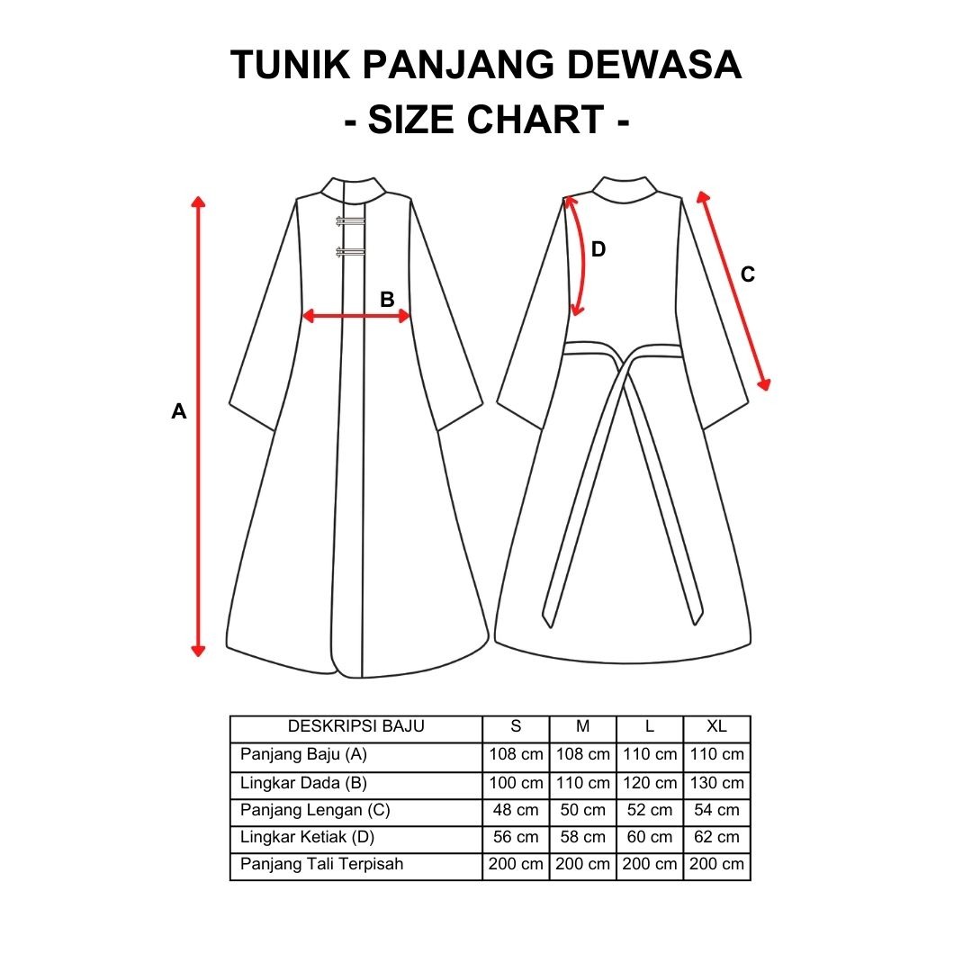 Dama Kara Kusuma Tunik Longsleeve