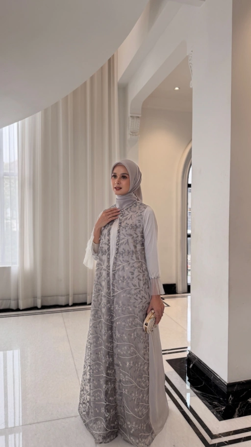 Image of Azeya Dress - Grey
