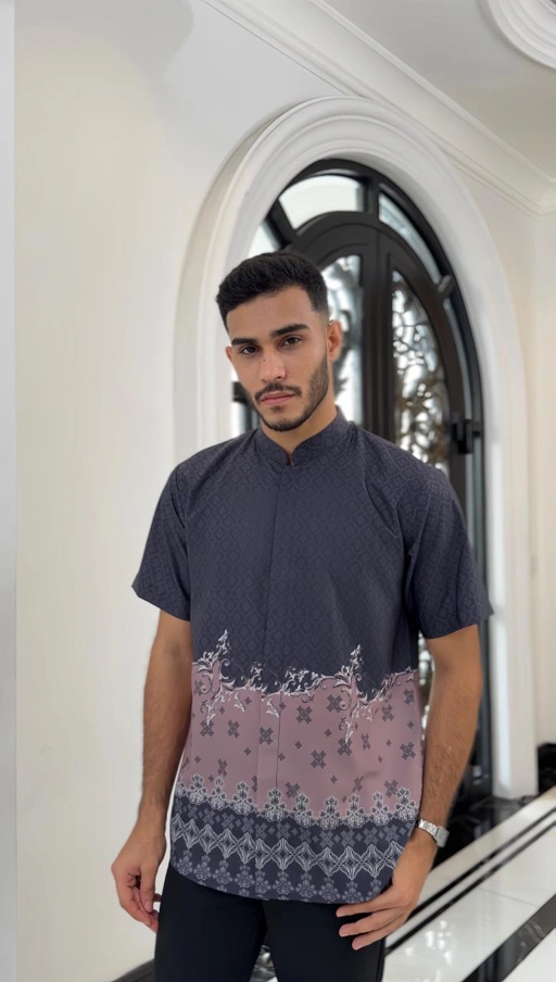 Image of Salsa Couple Set (Koko Ayah) - Midnight Blue