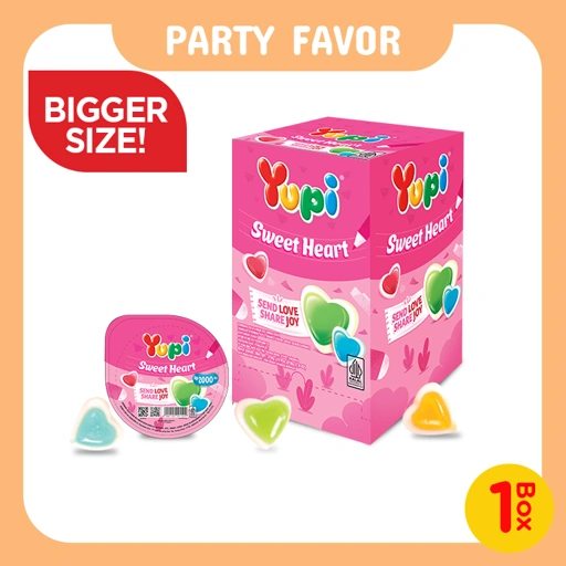 Image of Yupi Sweet Heart Bigger Size Display Box