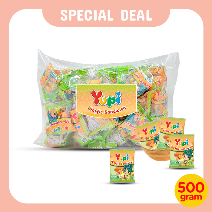 Yupi Waffle Sandwich IWP 500 Gram