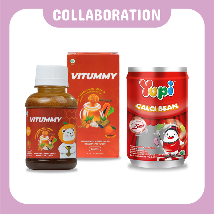 Yupi X Vitummy Yupi Package Calci Bean Btl