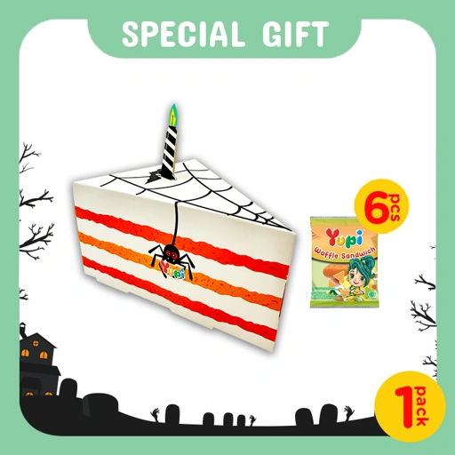 Image of Yupi Package Halloween Waffle Cake
