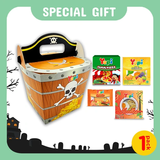 Image of Yupi Package Halloween Box Skull
