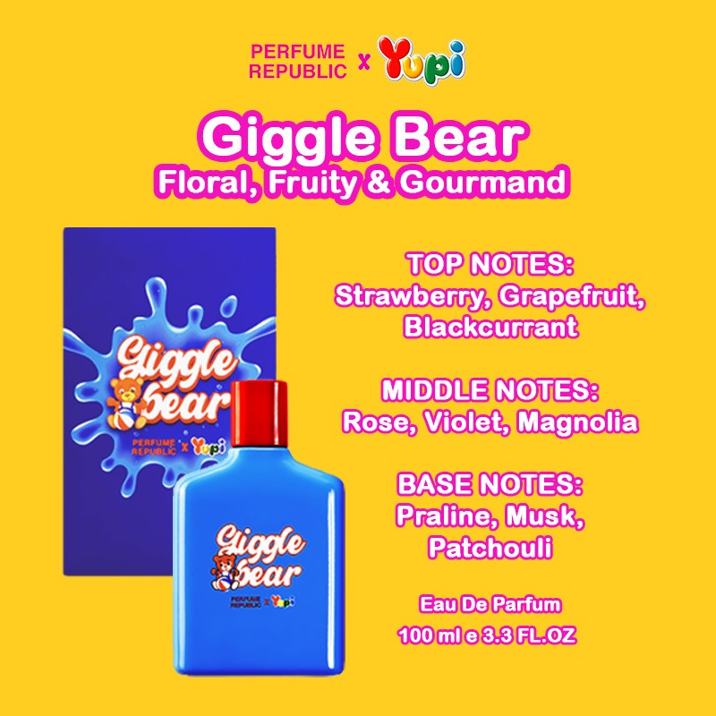 Yupi X Perfume Republic Giggle Bear EDP 100ml