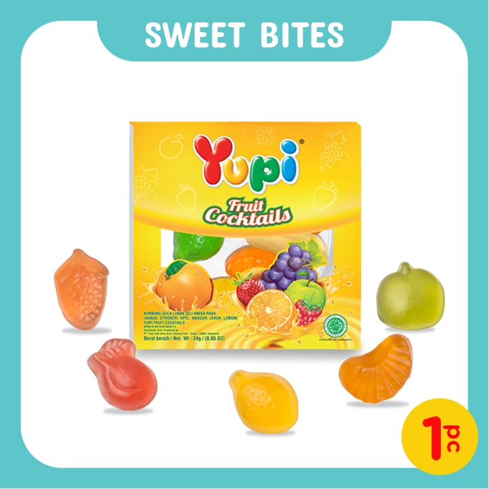 Yupi Fruit Cocktails 24 gr