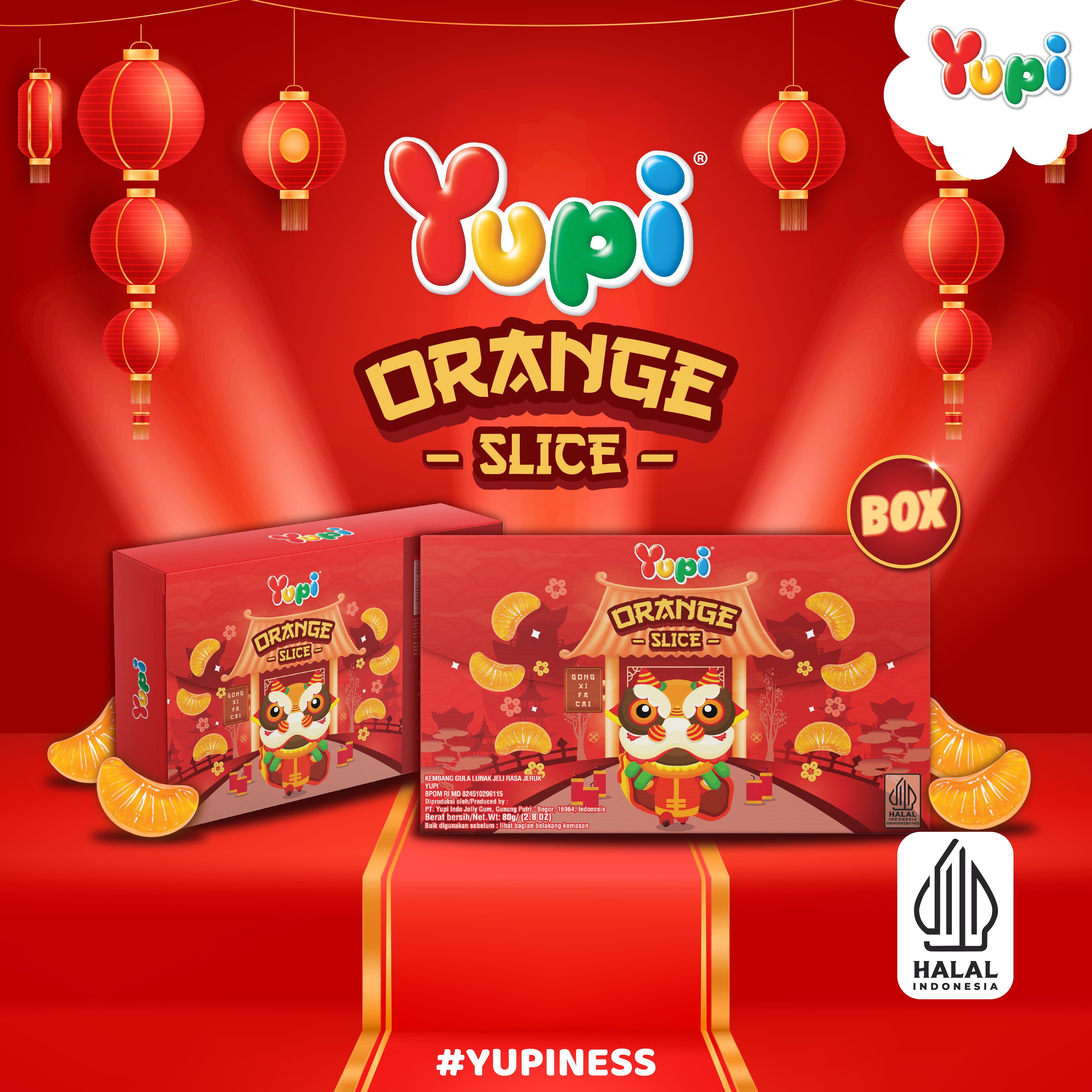 Yupi Happy Orange Imlek Edition