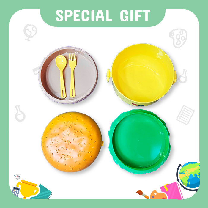 Yupi Package Lunch Box Burger