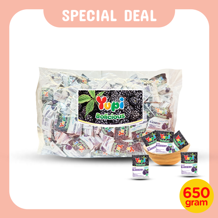 Yupi Bolicious Blackberry IWP 650 Gram