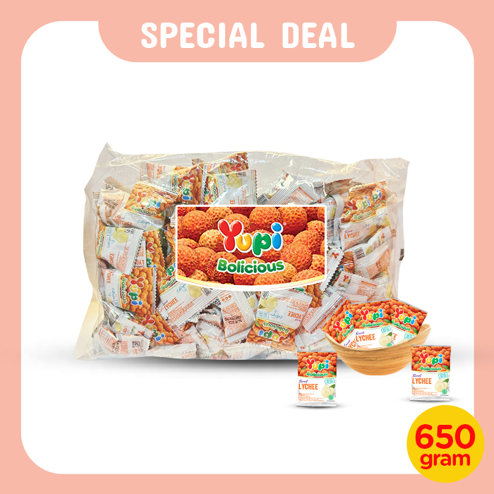 Yupi Bolicious Lychee IWP 650 Gram