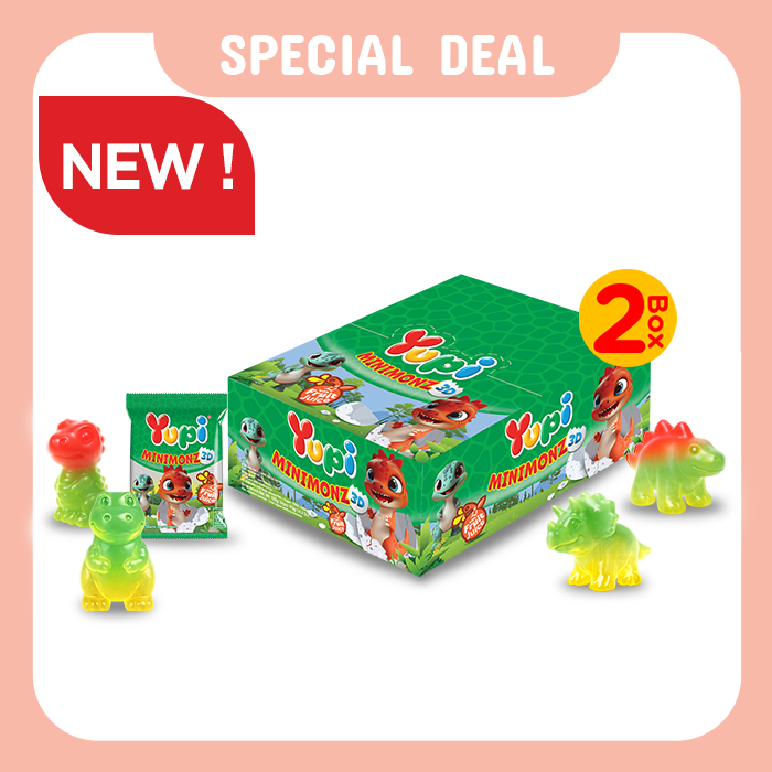 Duo Box Yupi Minimonz 3D 5g