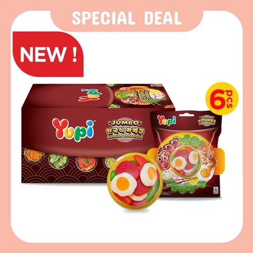Six Pack Yupi Jumbo Korean Barbeque Bag