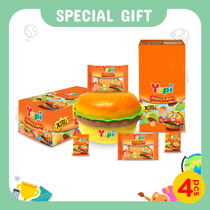 Yupi Package Lunch Box Burger