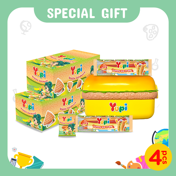 Yupi Package Lunch Box Sandwich