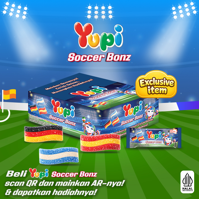 Yupi Soccer Bonz Display Box