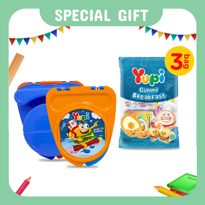 Yupi Package Back To School - Lunch Box