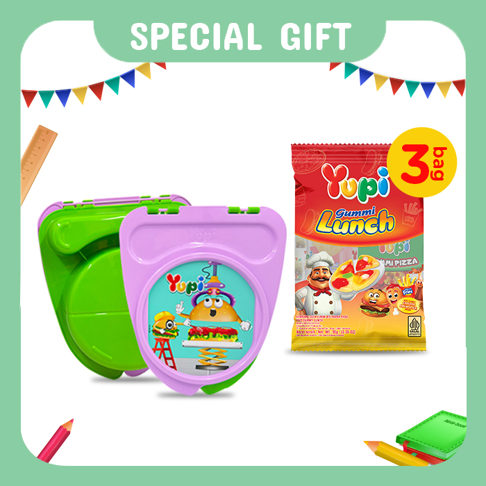 Yupi Package Back To School - Lunch Box