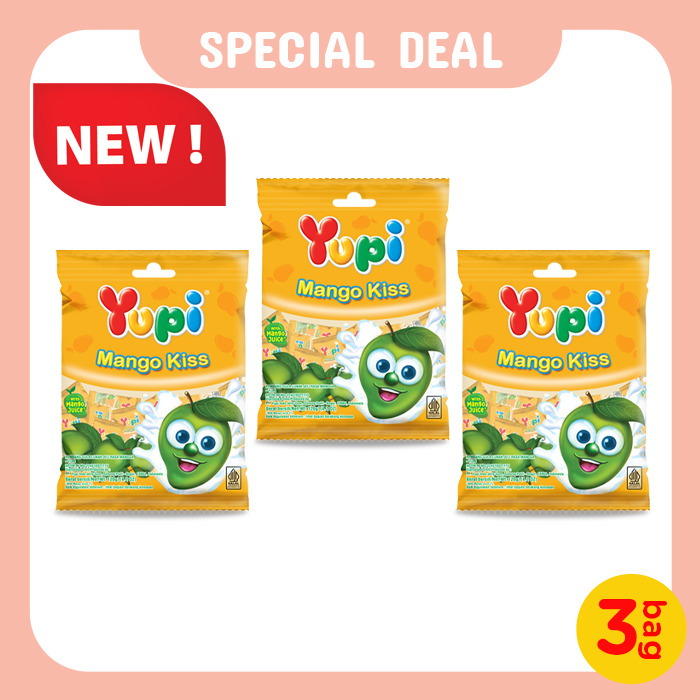 Triple Bag Yupi Mango Kiss