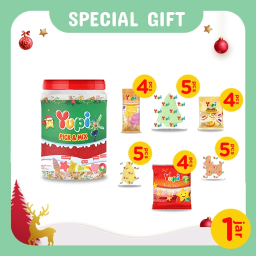 Image of Yupi Christmas Jar 150gram