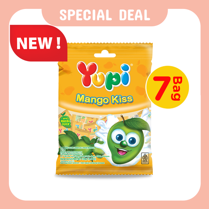 Package 7 Yupi Mango Kiss Bag