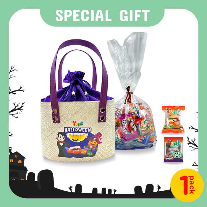 Yupi Package Halloween Straw Bag