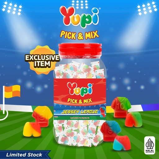 Yupi Jersey League Jar 300gr