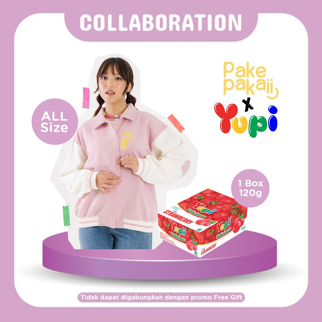 Yupi X PakePakaii Bolicious Bomber Jacket