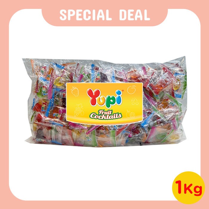 Yupi Fruit Cocktails IWP 1000 Gram