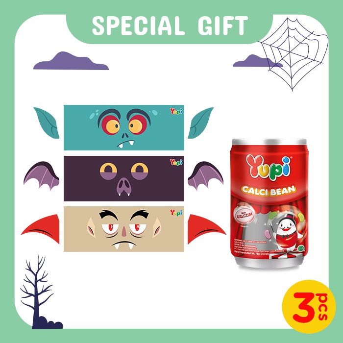 Package Yupi Calci Bean Halloween Crafts