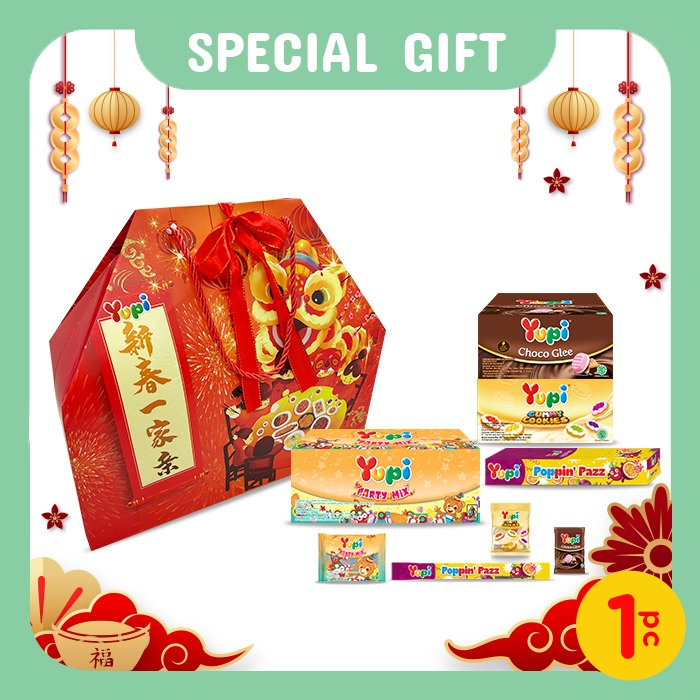 Yupi Package Imlek Hampers Paper Bag