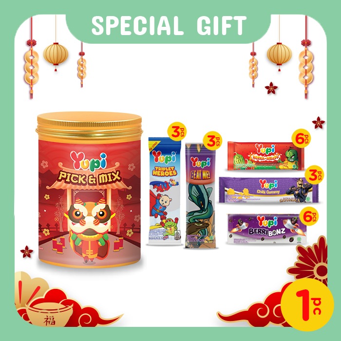 Yupi Package Imlek Kaleng BIG