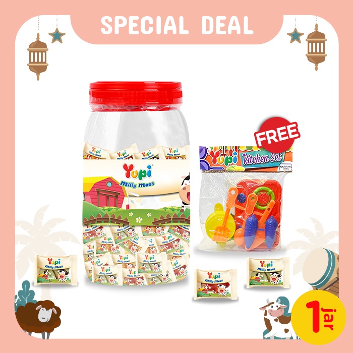 Package Yupi Milly Moos Free Kitchen Set Toys