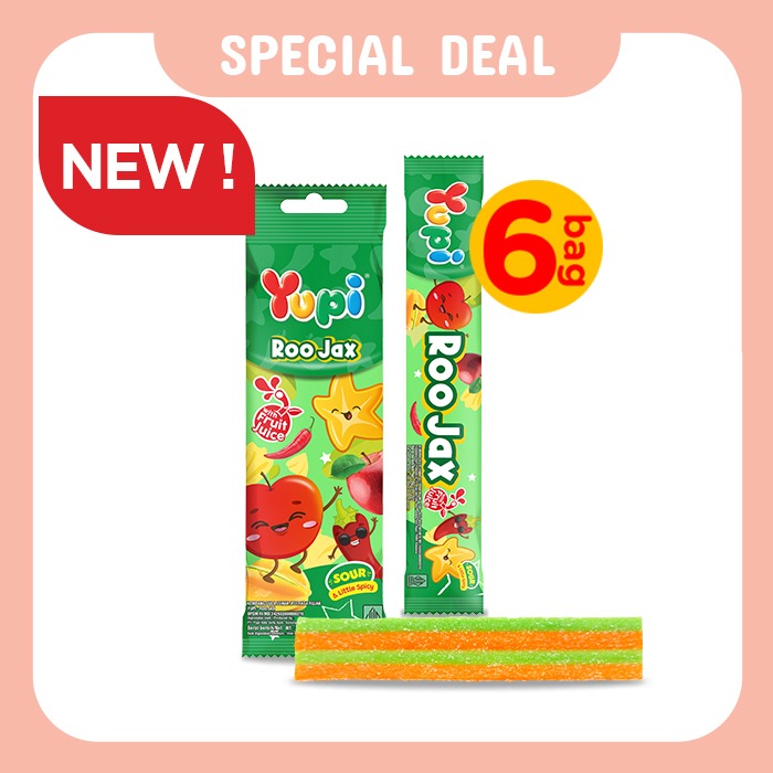 Six Pack Yupi Roo Jax Mini Bag 32 Gr