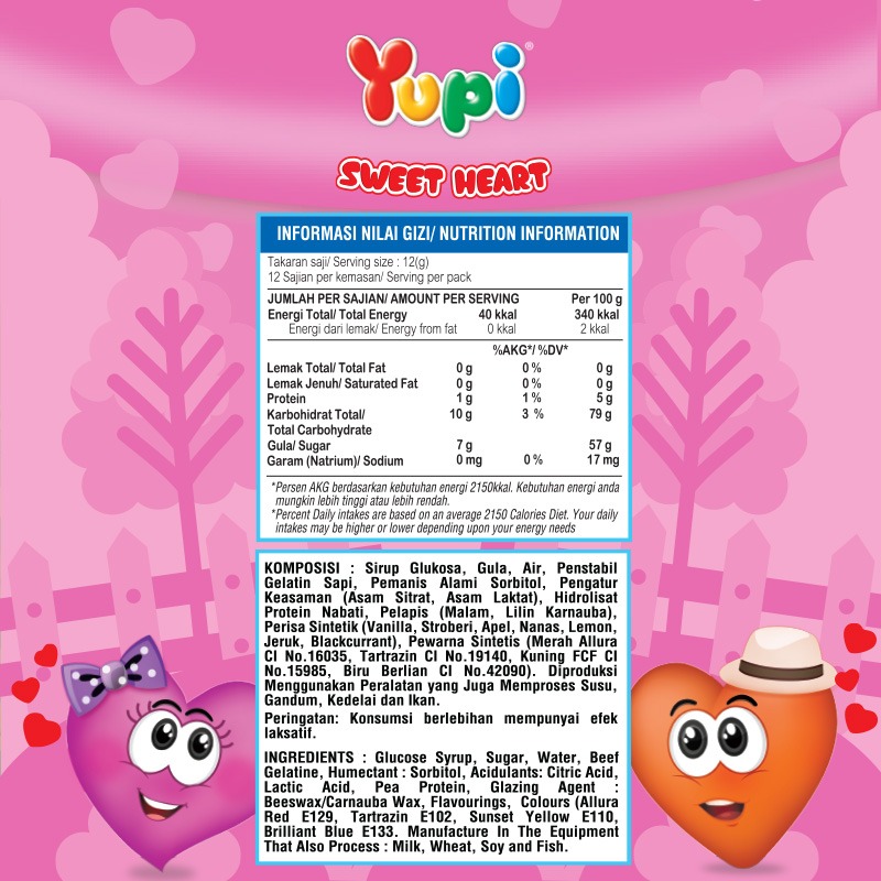 Yupi Sweet Heart