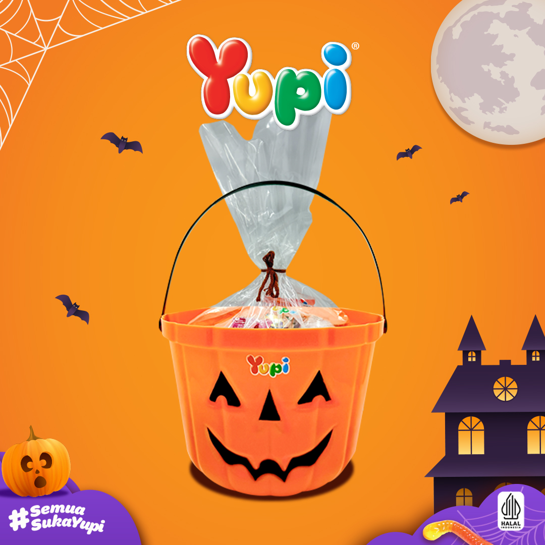 Yupi Package Halloween Bucket