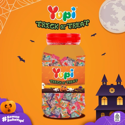 Yupi Package Halloween BIG Jar