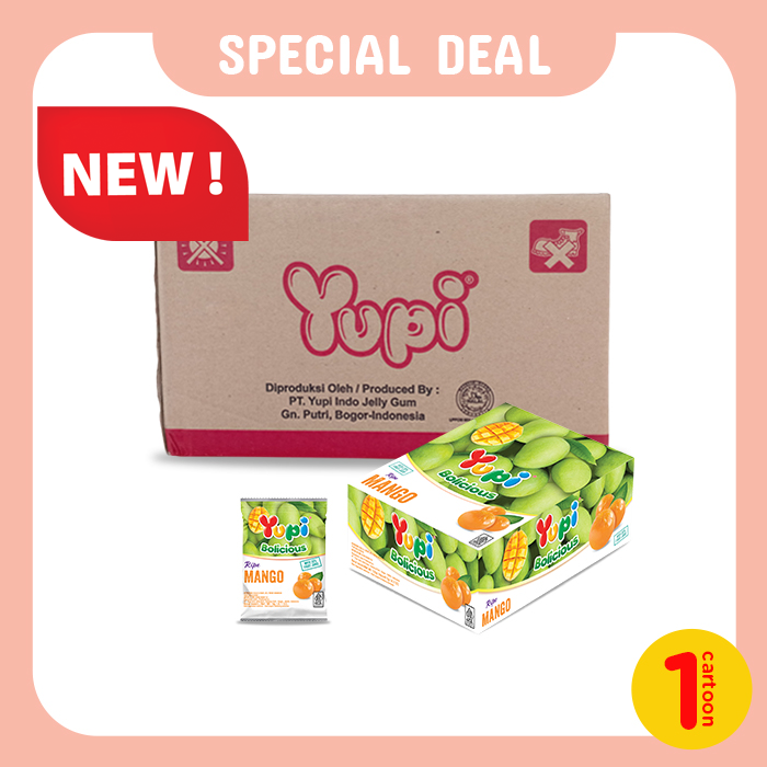 Yupi Bolicious Mango Carton